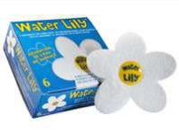 Absorbeur de corps gras Water Lily (boîte de 6)